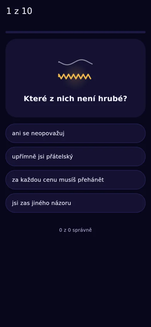 Hraniční věty, deset denně