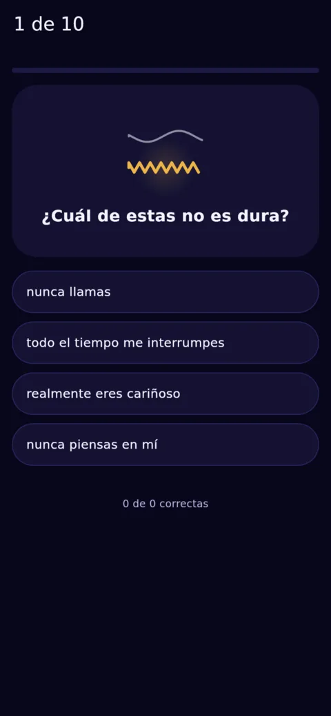 Frases al límite, diez al día