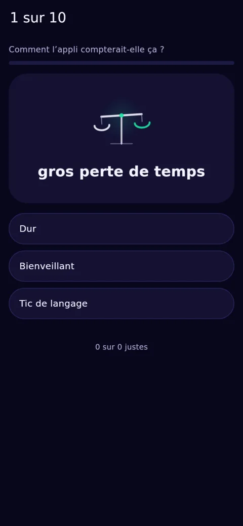 Des phrases limites, dix par jour