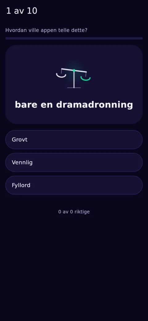 Grensetilfeller, ti om dagen