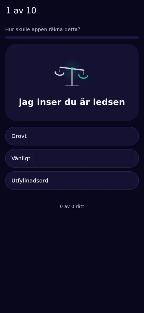 Gränsfall, tio om dagen