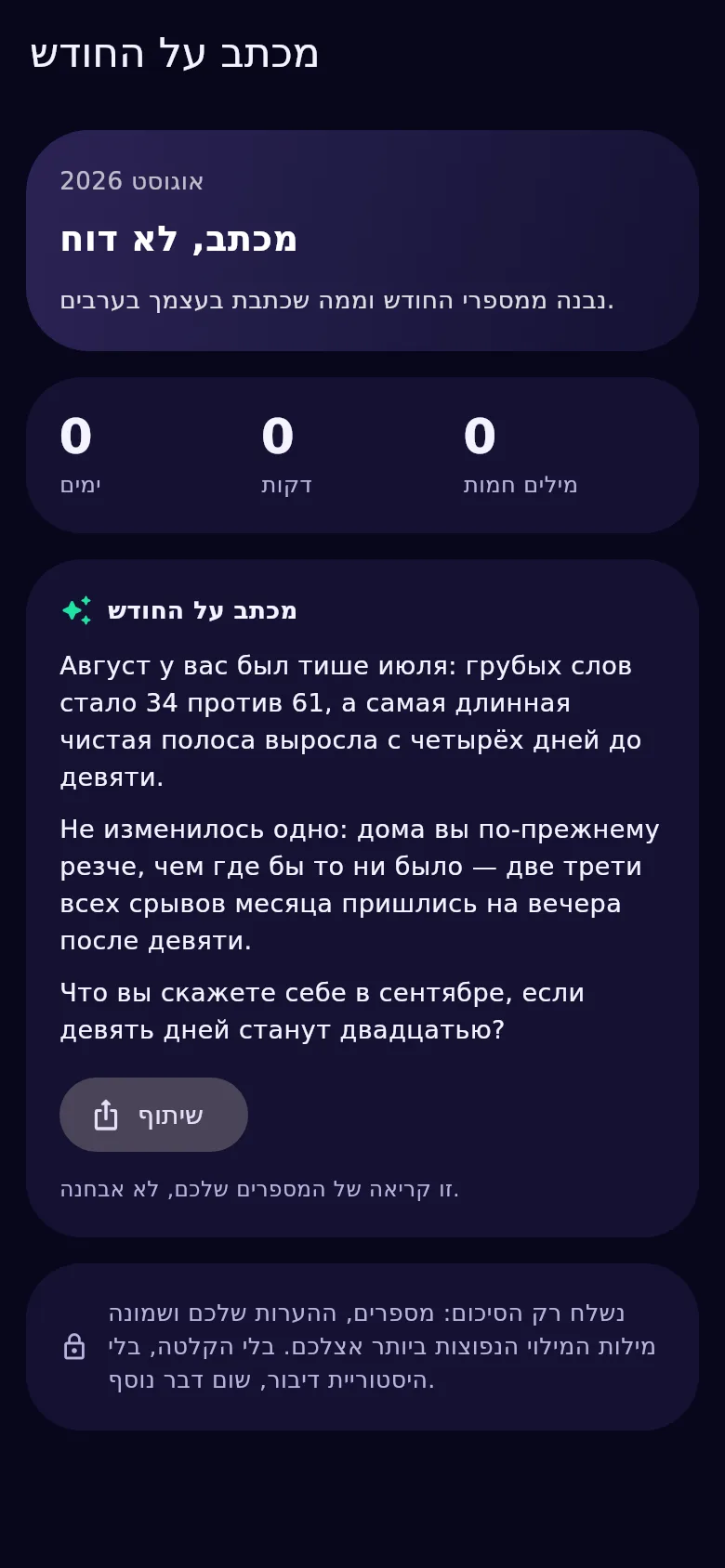 המכתב על החודש ב־Kyndsy: ניתוח ארוך של החודש שחיית